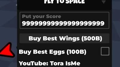 Fly to space op script thumbnail