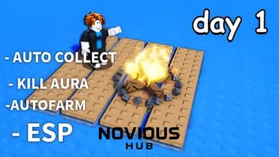🏆 Novious Hub — Survive On A Raft | AUTO COLLECT FARM thumbnail
