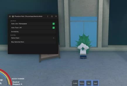 Preview of Sensei Joshies Hanma GUI