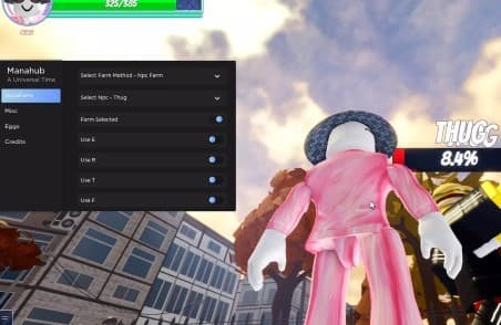 Preview of A Universal Time GUI - Mana Hub