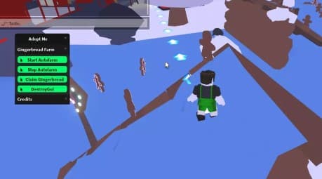 Preview of [FAST] Adopt Me Gingerbread Man Autofarm GUI