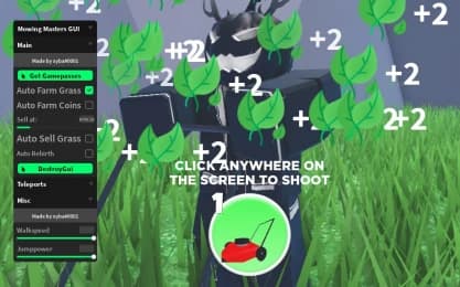 Preview of Mowing Masters GUI | Autofarm, Auto Rebirth & MORE!