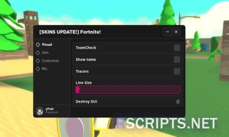 Preview of Fortnite! | GUI