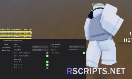 Preview of Raging Seas GUI | Auto Farm, Fruit Spawner & MORE