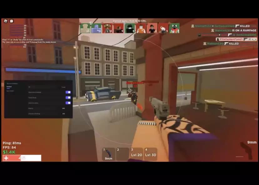 Preview of Illusion Aimblox Script