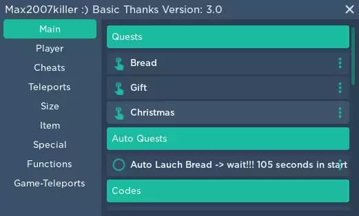Preview of Build A Boat For Treasure [GUI - Auto Quest, Auto Farm, Functions, ClickDetectors]
