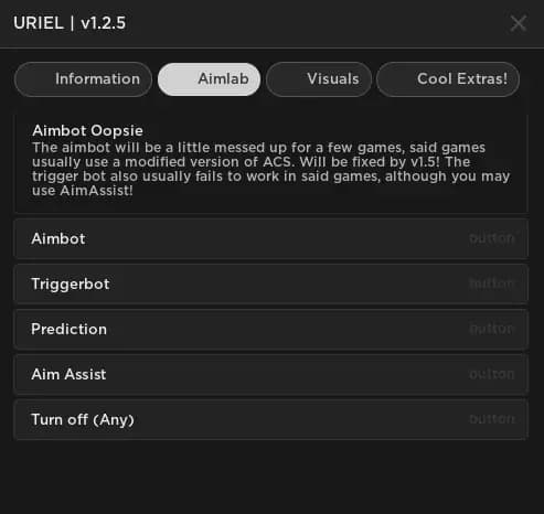 Preview of Universal FPS Script || URIEL