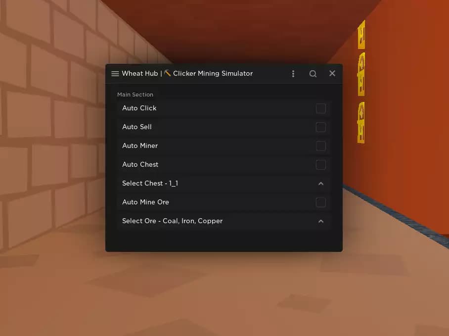 Preview of Clicker Mining Simulator Wheat Hub