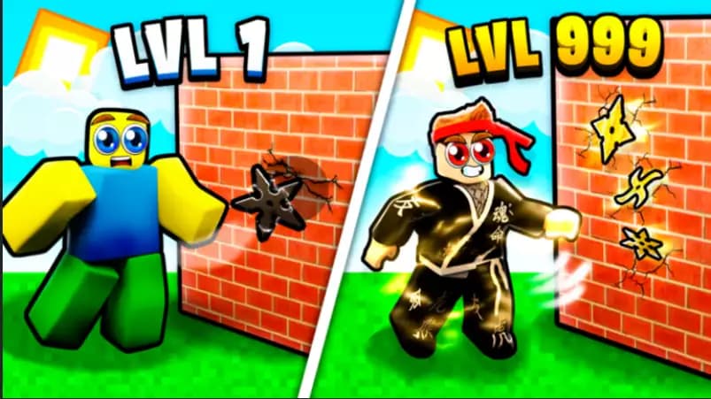 Preview of Infinite coins and much more for shuriken throwing simulator