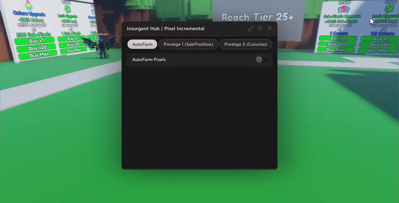 Preview of Pixel Incremental - Insurgent Hub V1
