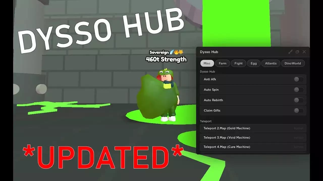 Preview of ARM WRESTLE SIMULATOR - UNLOCK WORLD - AUTO FARM - DINO WORLD - ANTI AFK