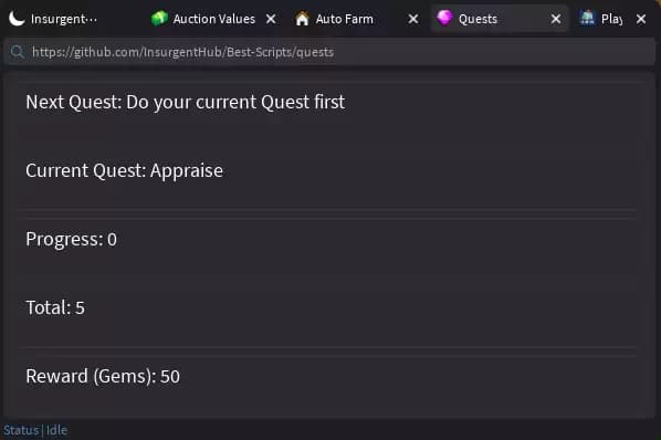 Preview of (NOW FREE) Bid Battles OP Gui - Insurgent Hub