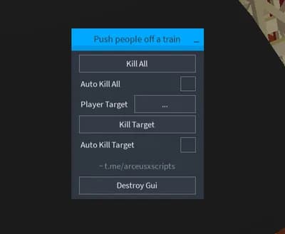 Preview of Push people off a train script