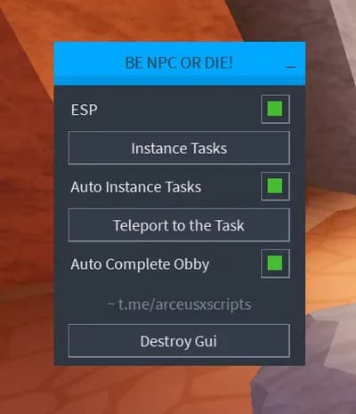 Preview of BE NPC OR DIE! | EASY WIN
