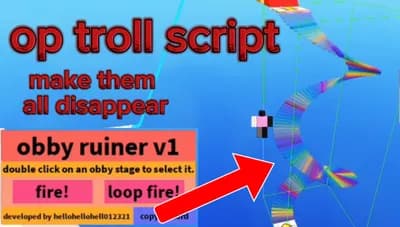 Preview of trigger all disappearing blocks in obbys