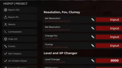 Preview of Vxspot project | TPS STREET SOCCER Script