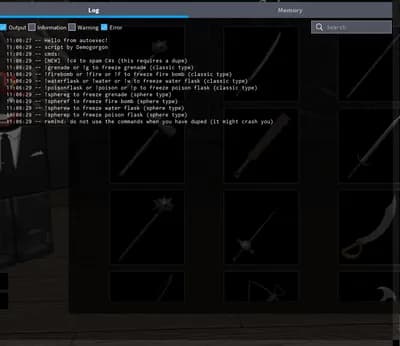 Preview of Mortem Metallum nuke commands