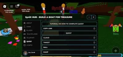 Preview of Build A Boat For Treasure SyniX HUB 