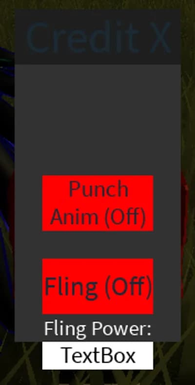 Preview of Touch fling script