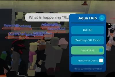 Preview of OP | Kill All, Free Gamepass, Auto Kill All, Mess With Doors