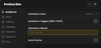 Preview of pet star sim Poke HUB 