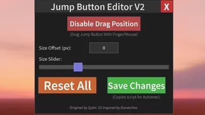 Preview of Jump Button Editor V2 (Mobile)