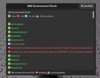 Preview of UNCChecker | GUI Version | WORKING
