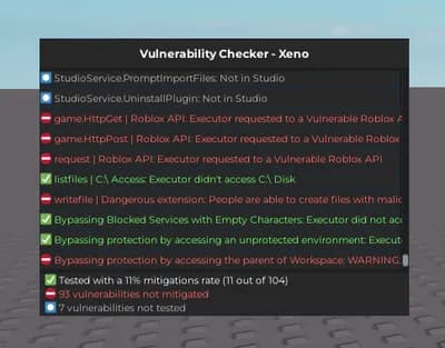 Preview of Vulnerability Checker | GUI | WORKING