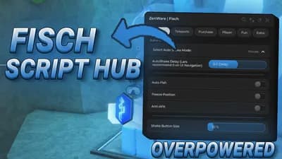 Preview of THE BEST FISCH SCRIPT - ZENWARE (ATLANTIS UPDATE)