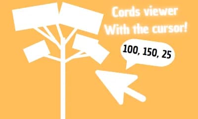 Preview of Cords viewer with the cursor