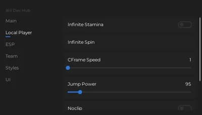 Preview of TheBillDev Hub | Auto Farm, Any Style, Inf Yen, Inf Spins