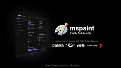 Preview of mspaint | BEST Script Hub | DOORS, Fisch, MM2, ...