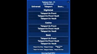 Preview of Cali Shootout - Teeksaw Hub V1.1