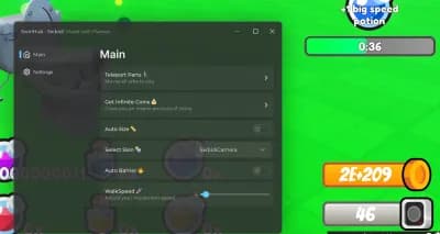 Preview of OP SCRIPT INFINITE COINS, INFINITE SIZE, GODMODE