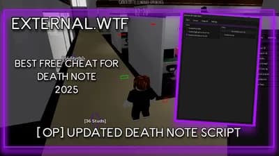 Preview of DEATH NOTE SCRIPT GUI OP