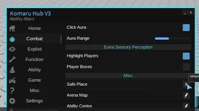 Preview of Hub op script mobile supported 360 killaura