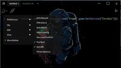 Preview of Internal Krnl New UI Mobile and PC 