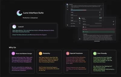 Preview of luna library /▪︎▪︎▪︎