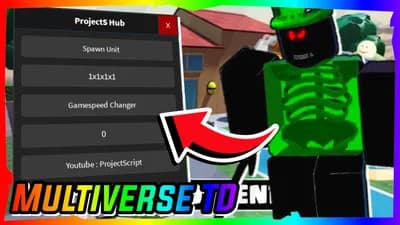 Preview of ProjectS HUB | Spawn Unit , Gamespeed Changer