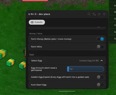 Preview of Exploit Golden EGG WINS / $ FREE