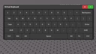 Preview of Virtual Keyboard
