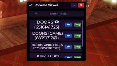 Preview of Game Universe Viewer
