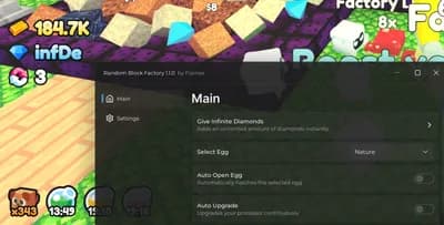 Preview of OP SCRIPT XD | INF DIAMONDS, AUTO UPGRADE, AUTO SELL, MORE..