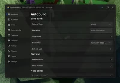 Preview of Weshky Hub Babft (Beta 1.2)