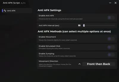 Preview of Anti AFK Script