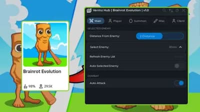 Preview of Auto Attack Auto Evolve Auto Claim Gifts and more