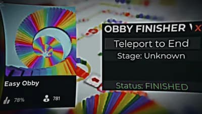 Preview of Obby finisher v1 (universal obby script)