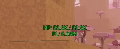 Preview of BUDOKAI SCRIPT SELF Power Level & Health Display + ANTIAFK