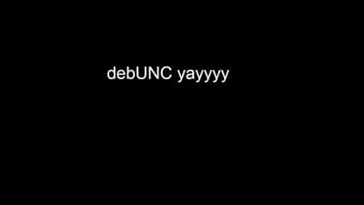 Preview of debUNC (like UNC and sUNC but better)