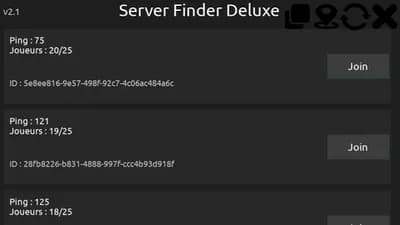 Preview of Servers Finder Deluxe